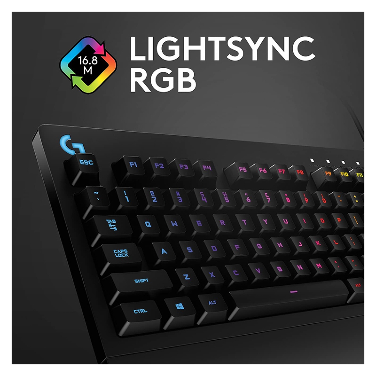 کیبورد مخصوص بازی لاجیتک مدل LOGITECH G213 PRODIGY Gaming Keyboard
