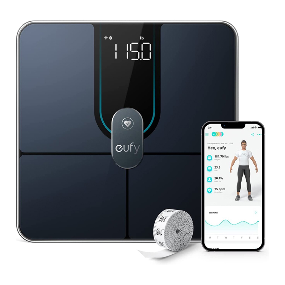 ترازوی هوشمند انکر Anker Eufy SMART SCALE P2 PRO مدل T9149