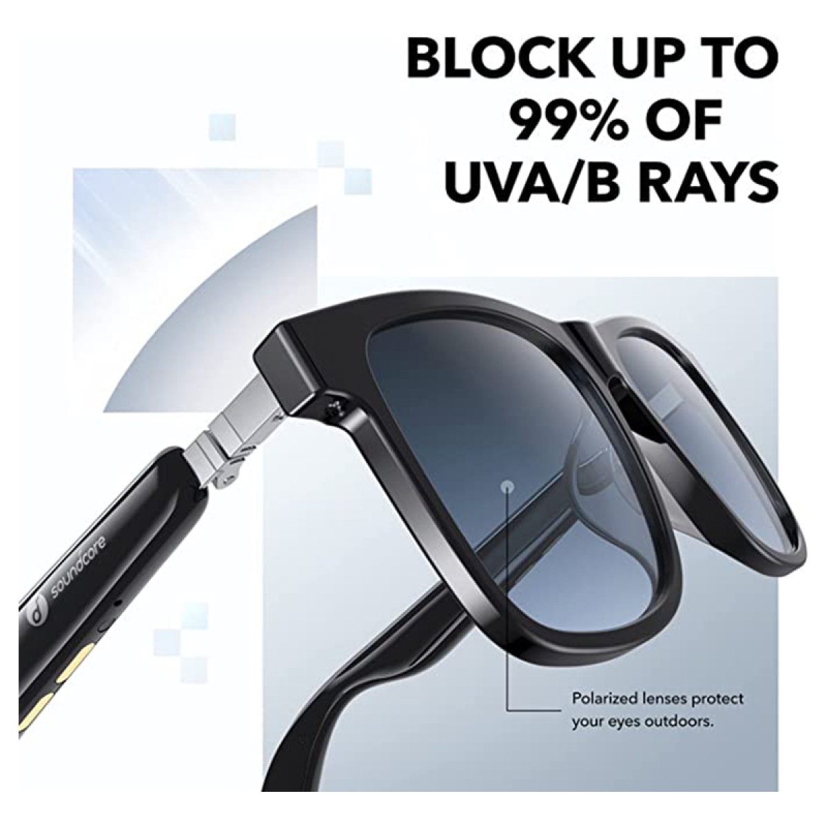 عینک بلوتوثی هوشمند انکر Anker Soundcore Frames Landmark Style مدل A3600