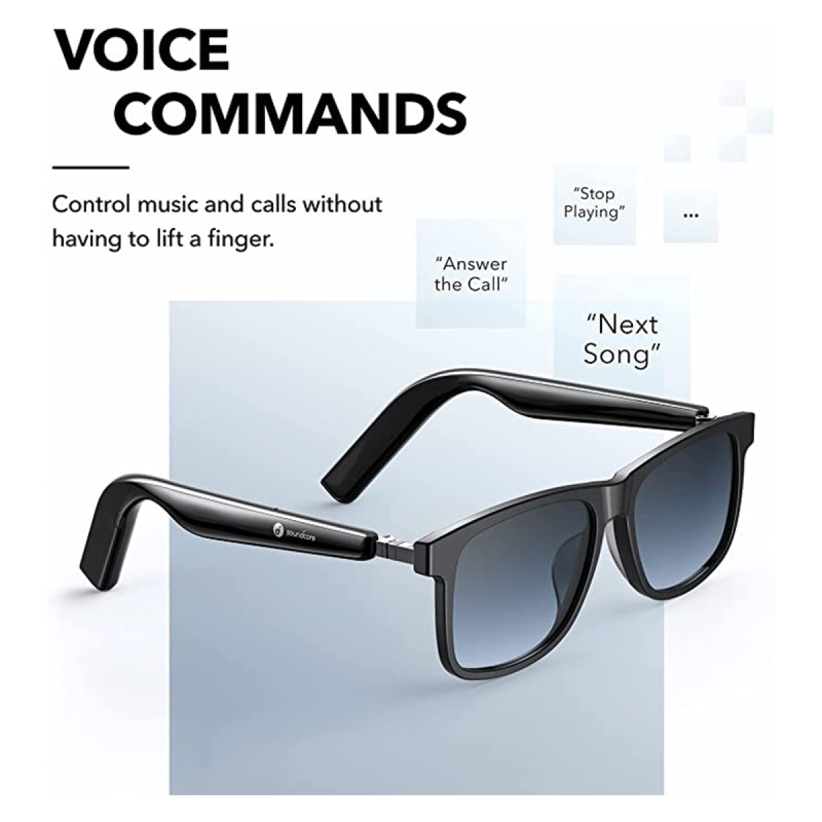 عینک بلوتوثی هوشمند انکر Anker Soundcore Frames Landmark Style مدل A3600