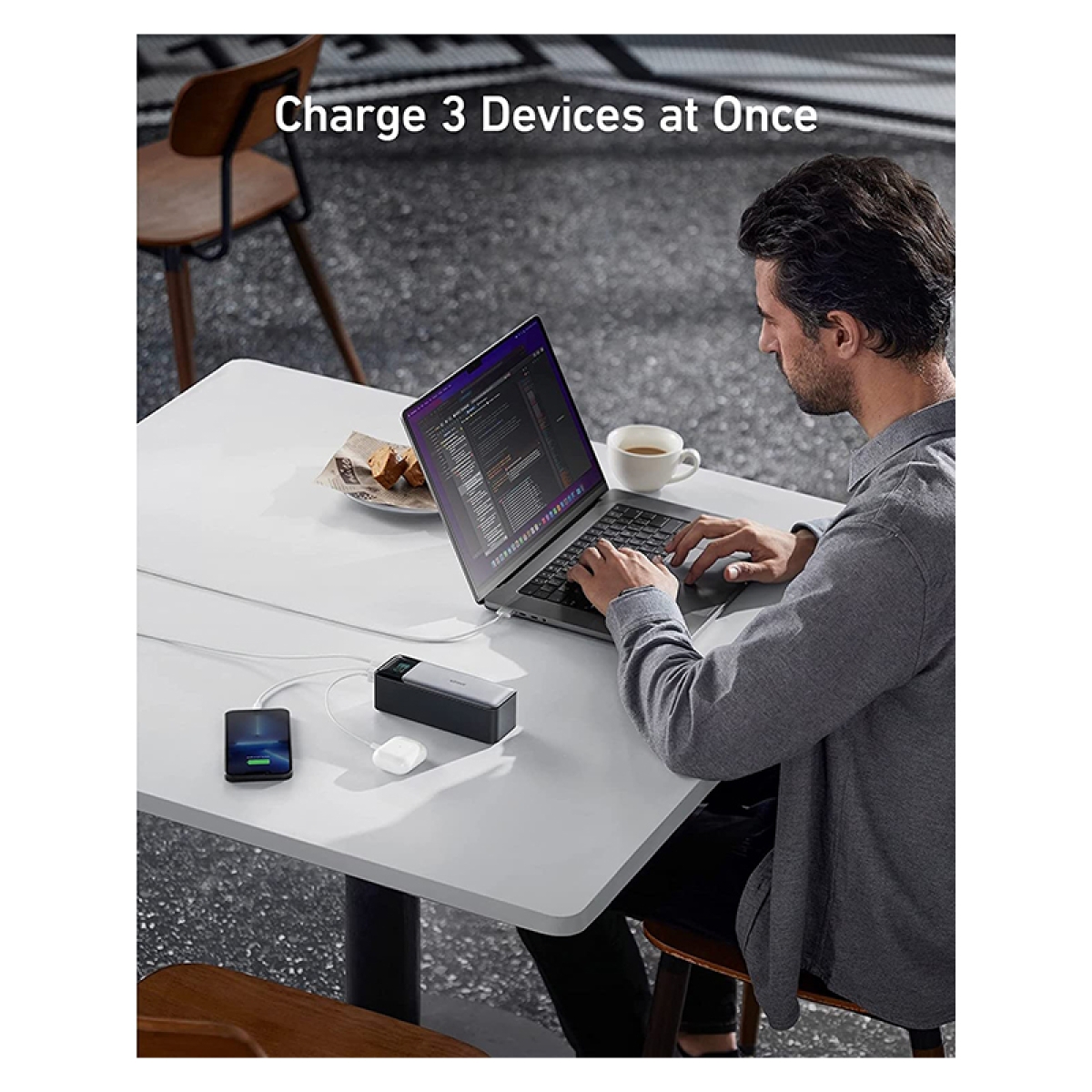 پاوربانک انکر Anker 737 Power Bank (PowerCore 24K) مدل A1289