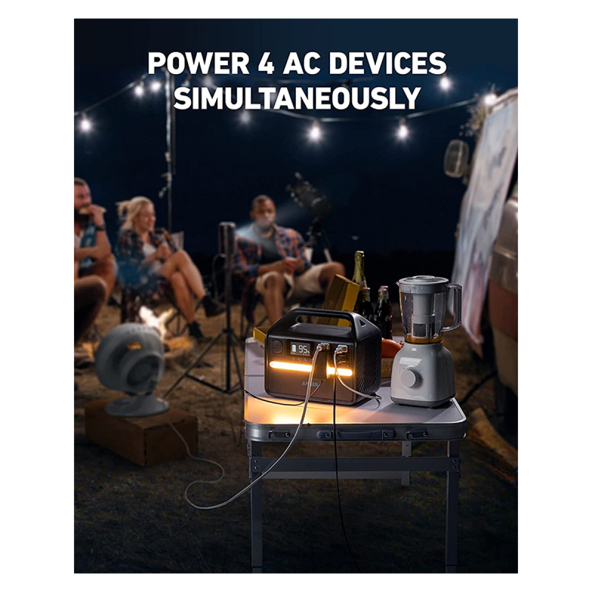 نیروگاه همراه انکر Anker 535 PowerHouse  512Wh/500W مدل A1751