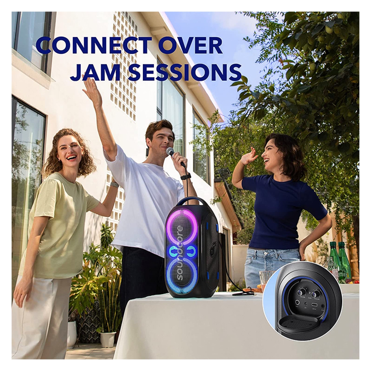 اسپیکر بلوتوثی قابل حمل انکر Anker Soundcore Rave Party 2 مدل A3399