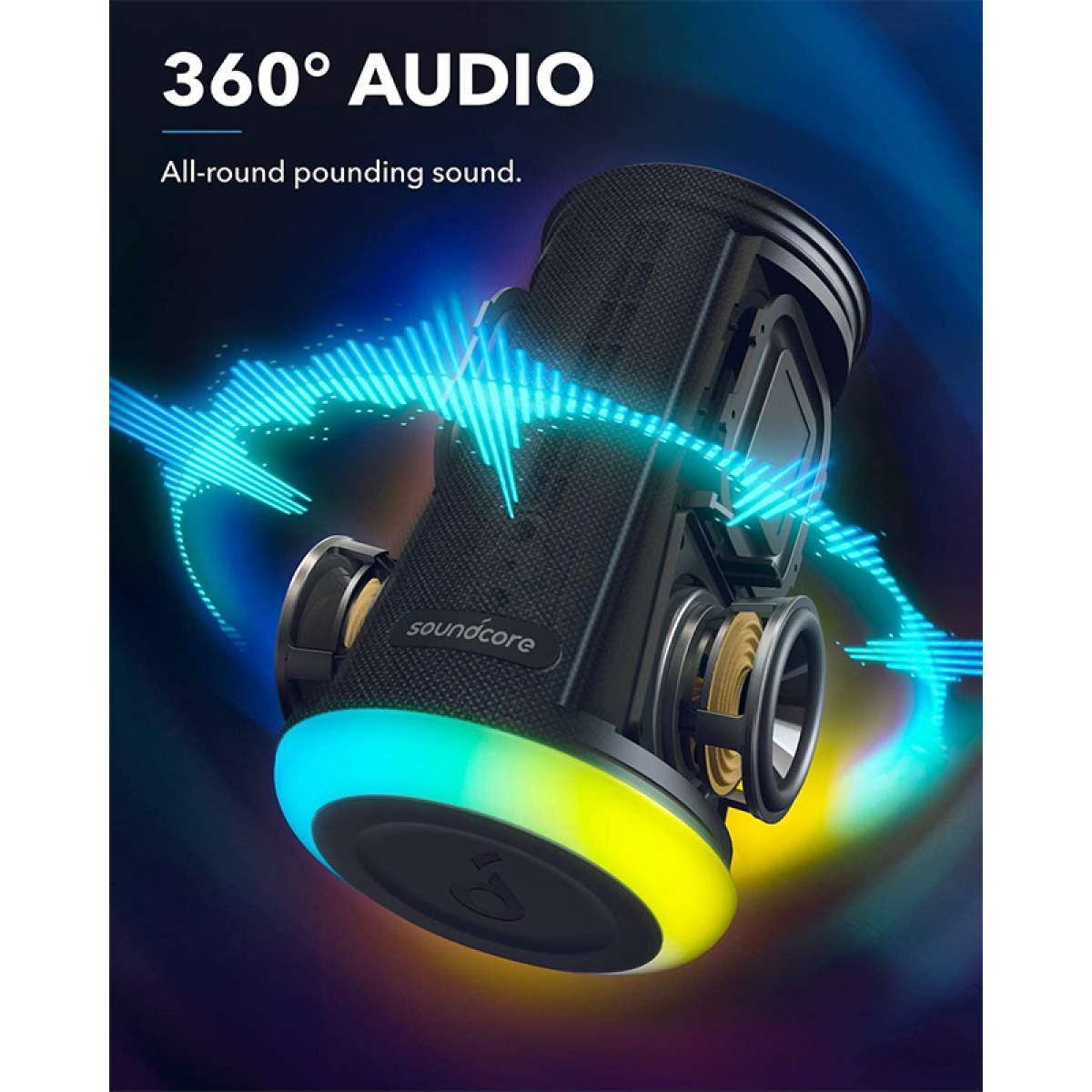 اسپیکر بلوتوثی قابل حمل انکر FLARE MINI مدل A3167