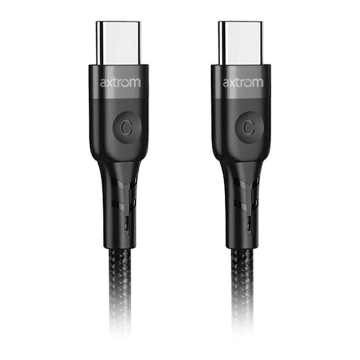 کابل شارژ اکستروم AXTROM ACB90CC-B USB-C TO USB-C  1M