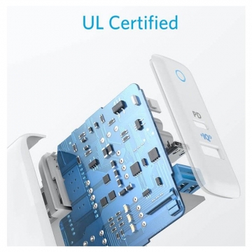 شارژر دیواری 2پورت 35وات انکر مدل PowerPort PD+ 2 A2636