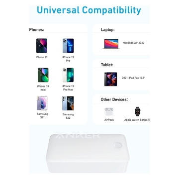 پاوربانک 40000 میلی آمپر نسل سوم انکر  Anker 347 Powerbank مدل A1377