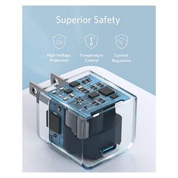 شارژر دیواری 20وات انکر مدل PowerPort III Cube  A2149