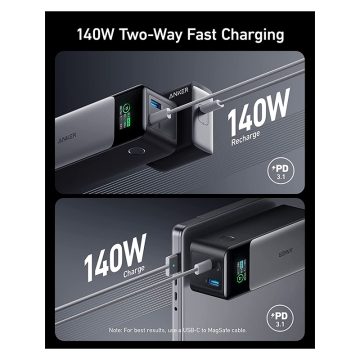 پاوربانک انکر Anker 737 Power Bank (PowerCore 24K) مدل A1289