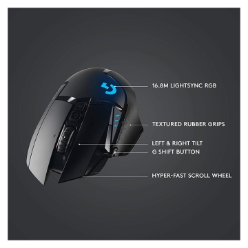 ماوس سیم دار لاجیتک گیمینگ LOGITECH G502 HERO Gaming