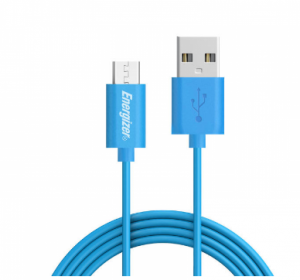 کابل تبدیل USB به microUSB انرجایزر C11UBMCGBL3 طول 1.2m