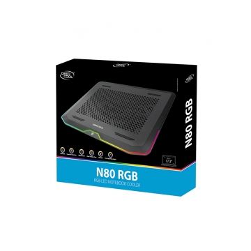 خنک کننده لپ تاپ دیپ کول Deepcool N80 RGB